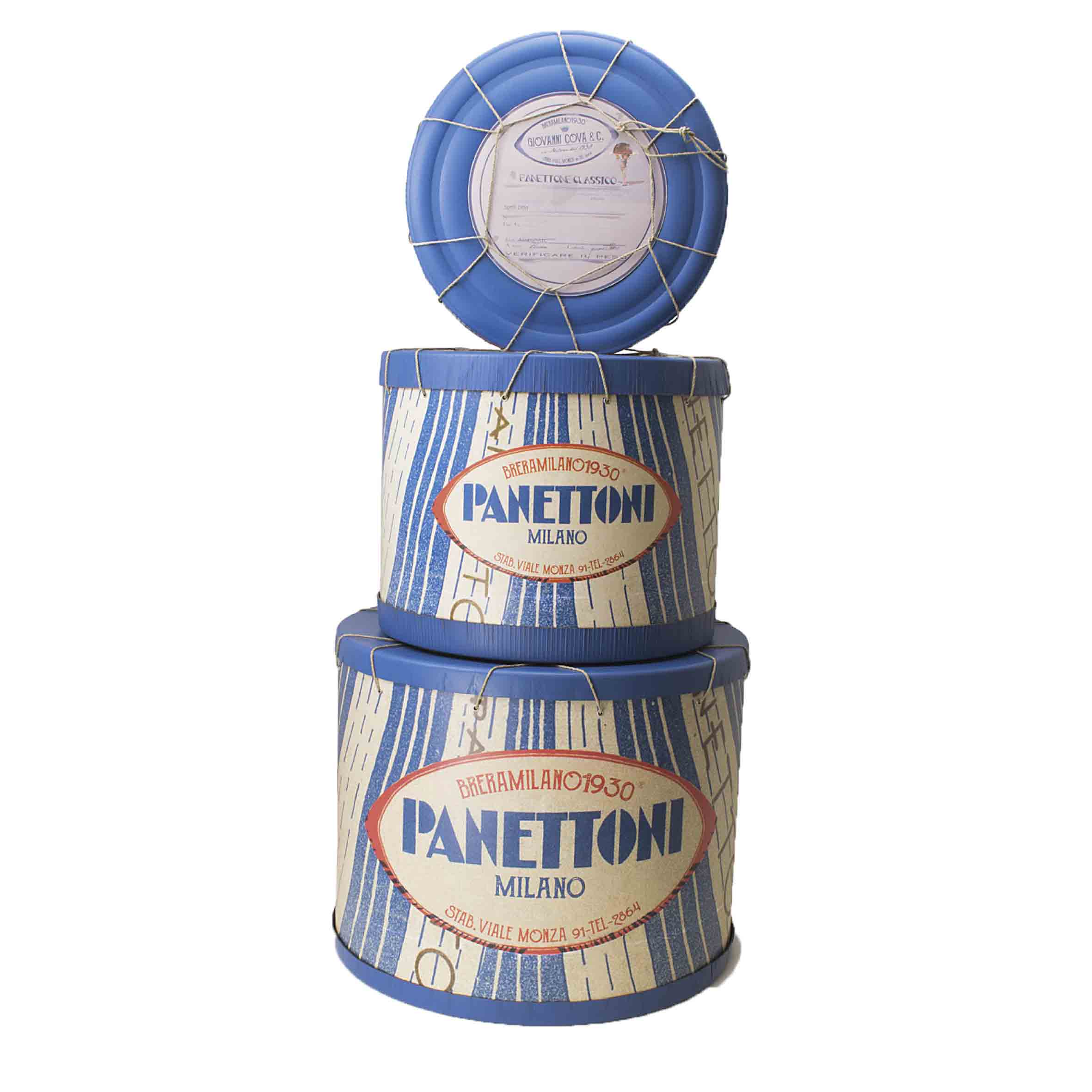 PANETTONE TRADIZIONALE Giovanni Cova & C 5KG MAGNUM IN CAPPELLIERA