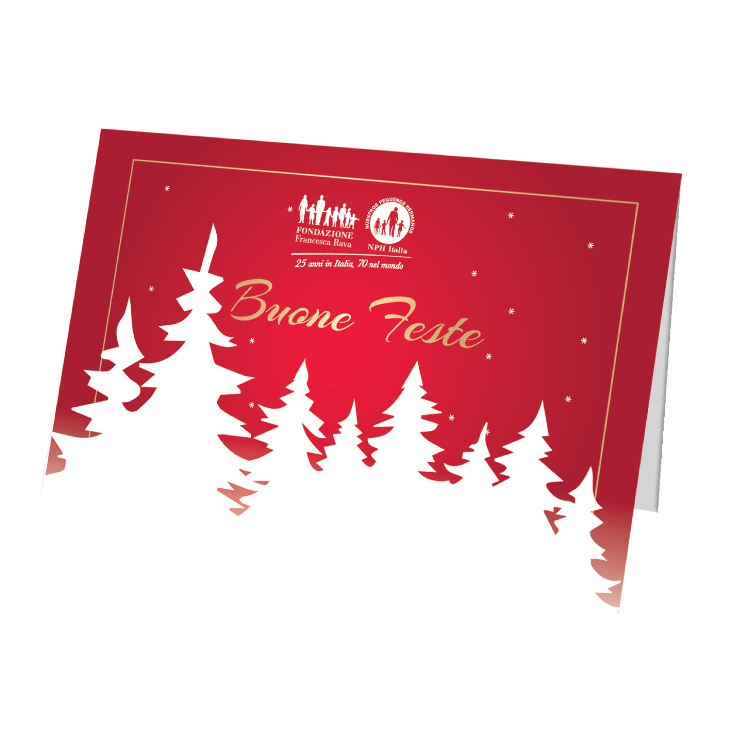 BIGLIETTO F ALBERI STANDARD ROSSO