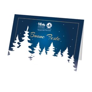 BIGLIETTO F ALBERI STANDARD BLU