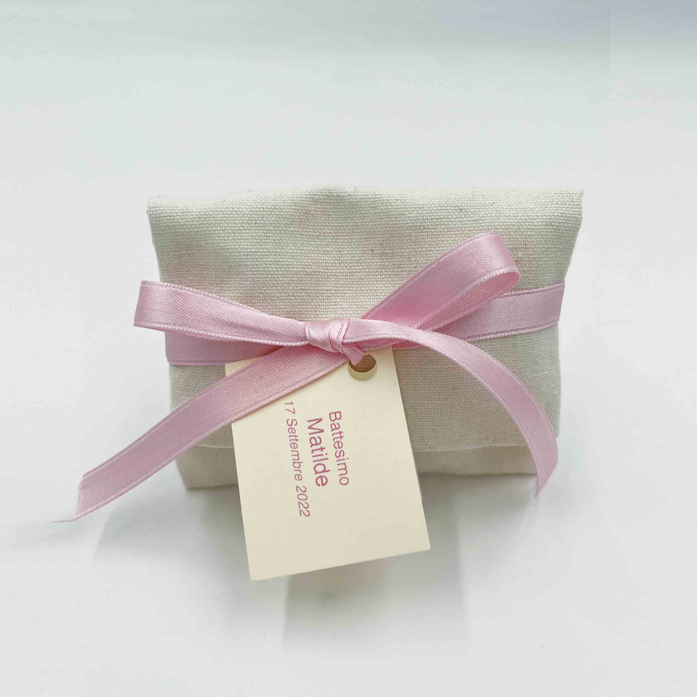 A19 - Buste lino panna interno raso - immagine 4