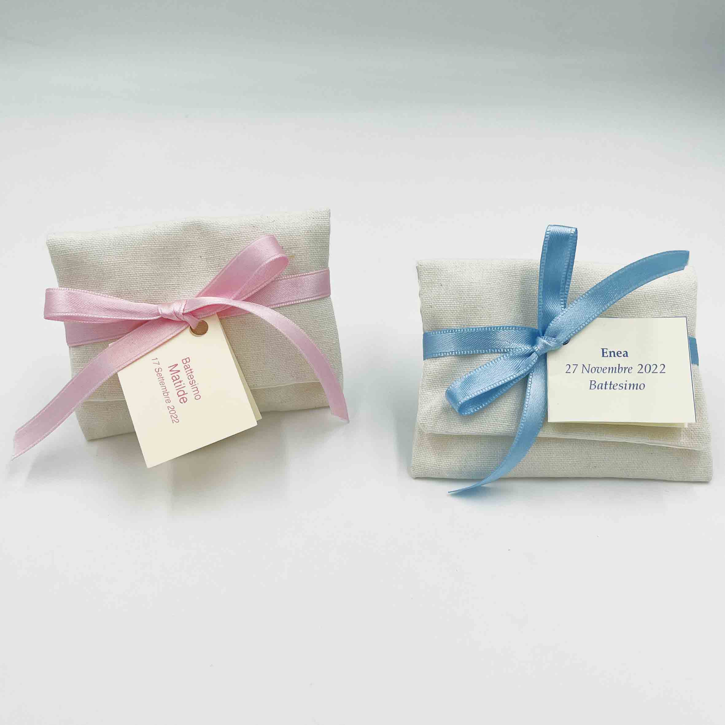 A19 - Buste lino panna interno raso