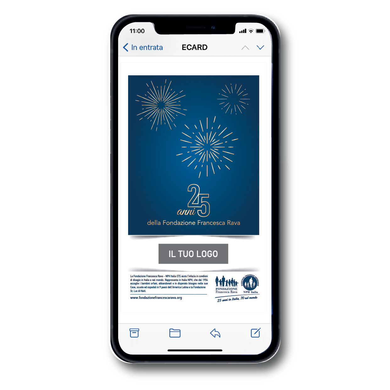 E-CARDS 25ANNI -AZIENDE