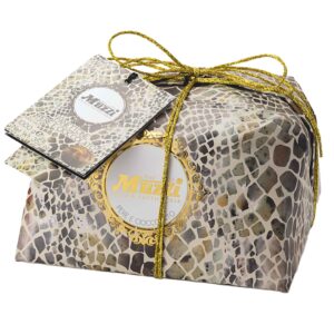 Panettone pere e cioccolato con cubetti di pera semicandita (1kg Animalier)