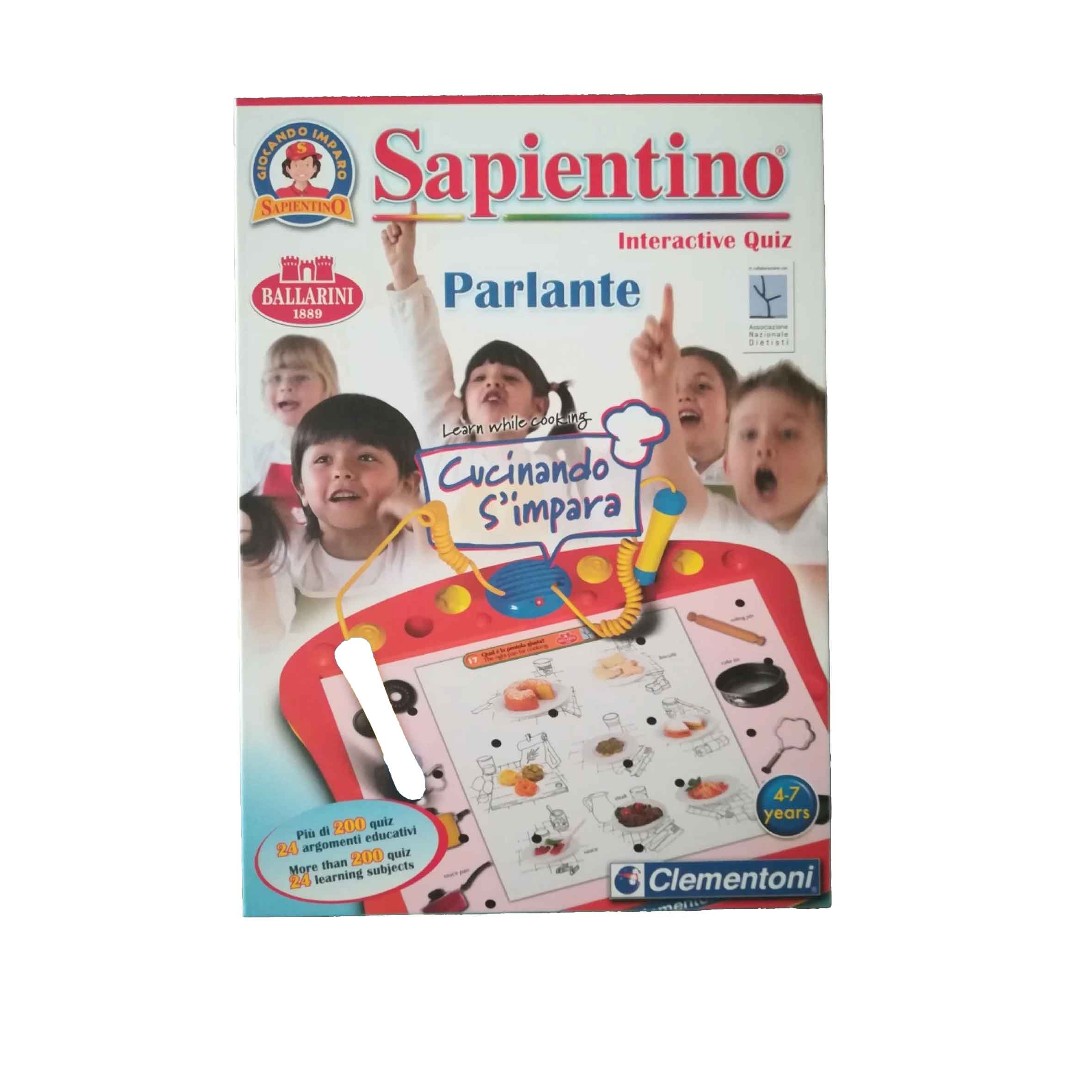 SAPIENTINO PARLANTE CUCINANDO S’IMPARA