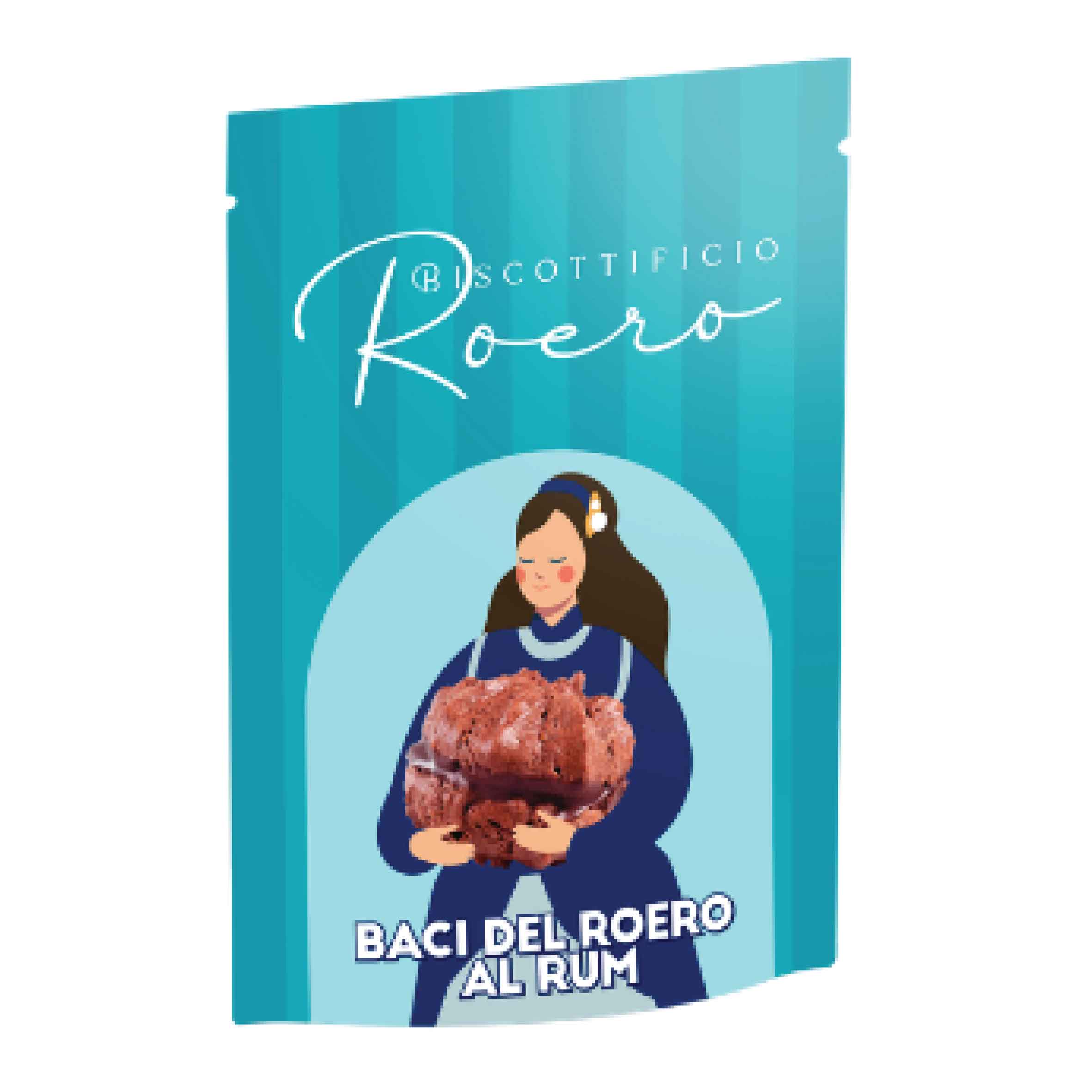 BACI DEL ROERO AL RHUM - BISCOTTIFICIO DEL ROERO