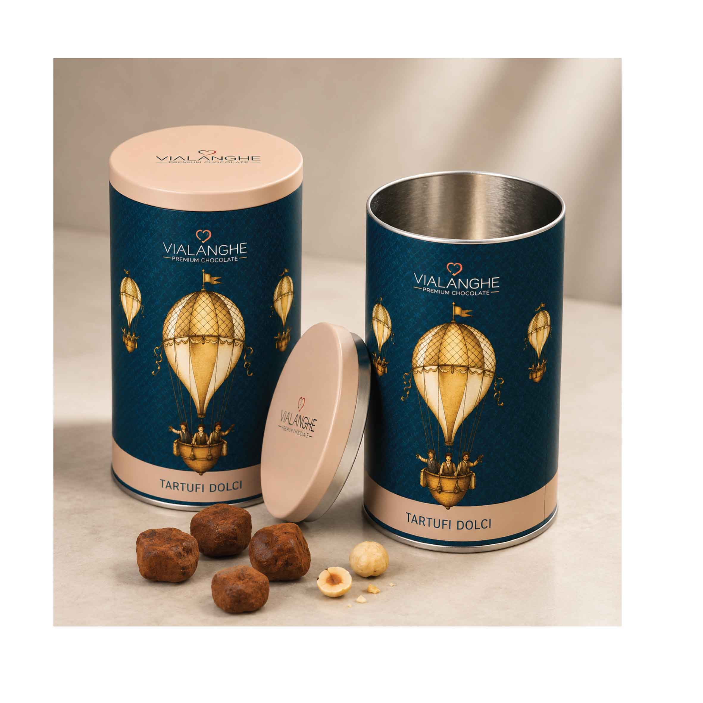 Latta di tartufi neri 120 gr Vialanghe