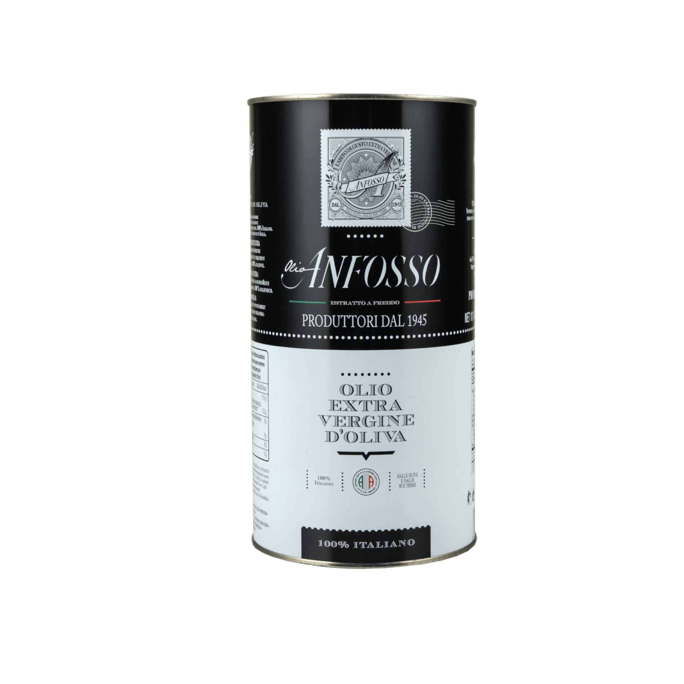 OLIO EXTRA VERGINE DI OLIVA IN LATTA - ANFOSSO 500ML