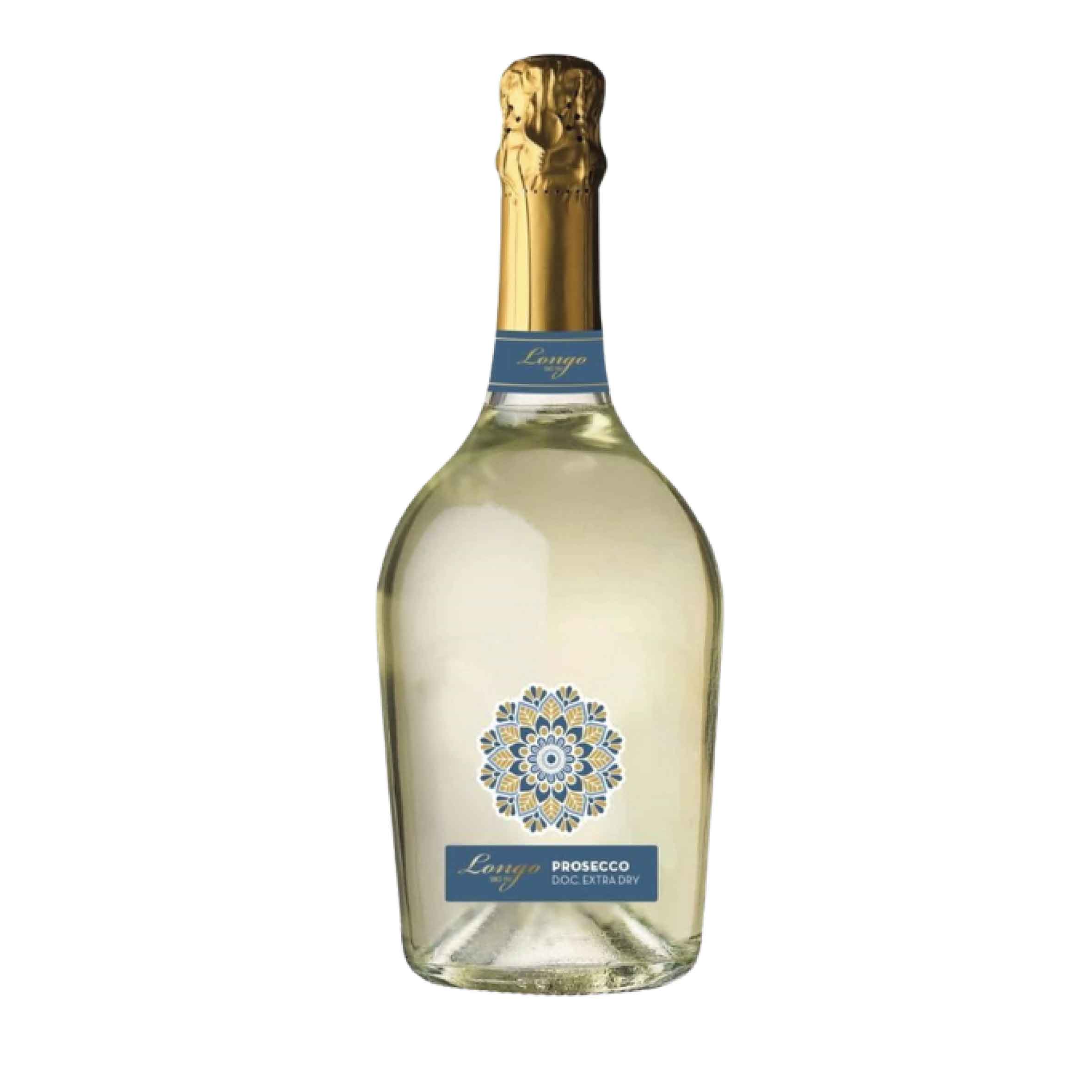 Prosecco DOC Treviso Extra Dry 750 ml Longo Since 1961