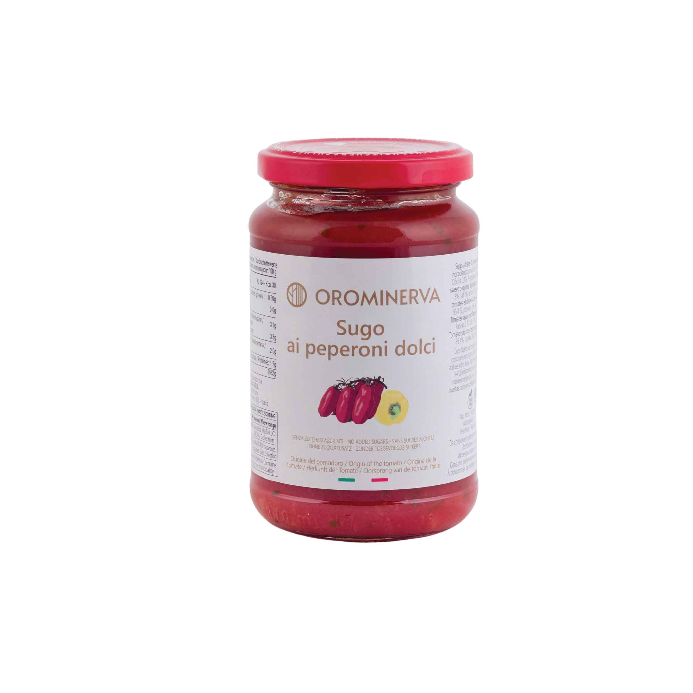 Sugo ai Peperoni Dolci 350 gr Orominerva