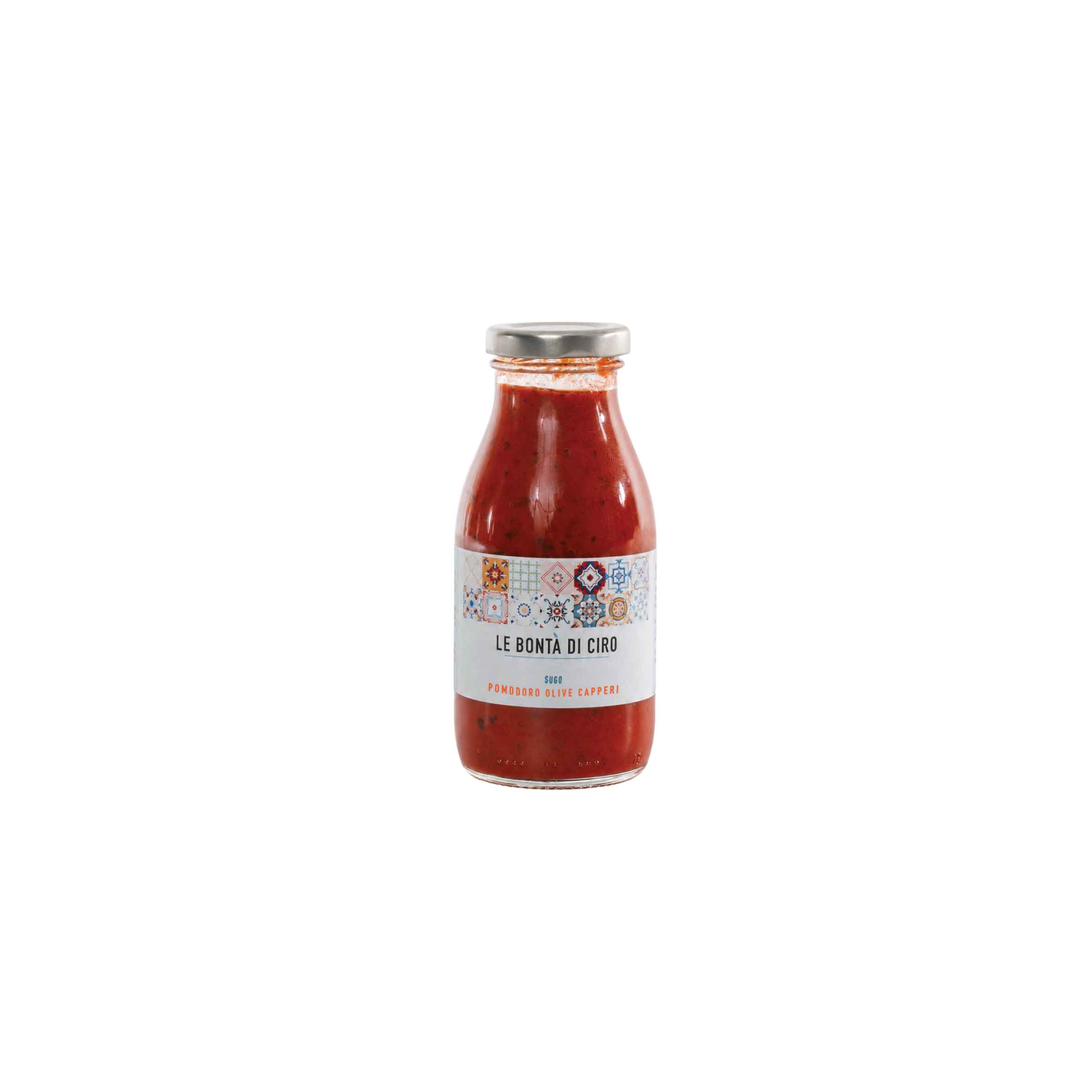 Sugo Pomodori, olive e capperi 250 gr Le bontà di Ciro