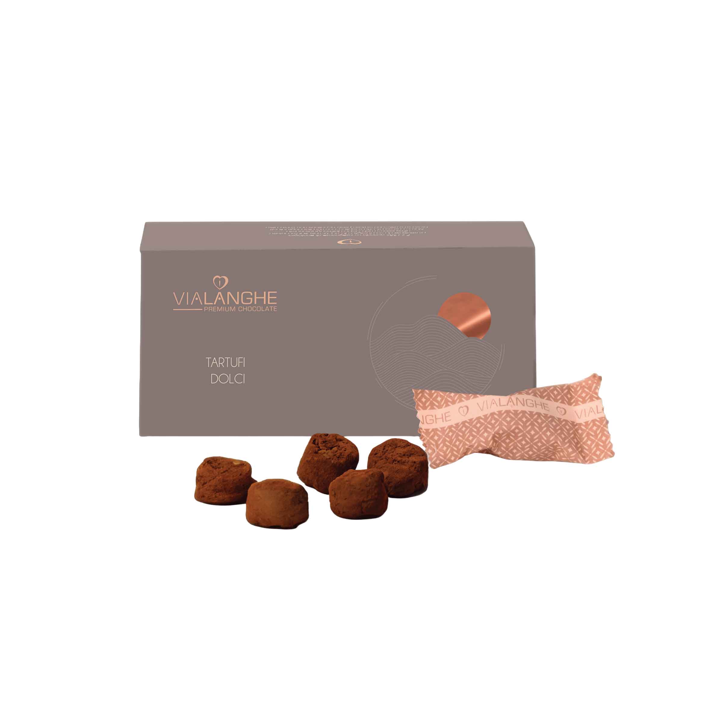 Tartufi fondenti 80 gr – Vialanghe